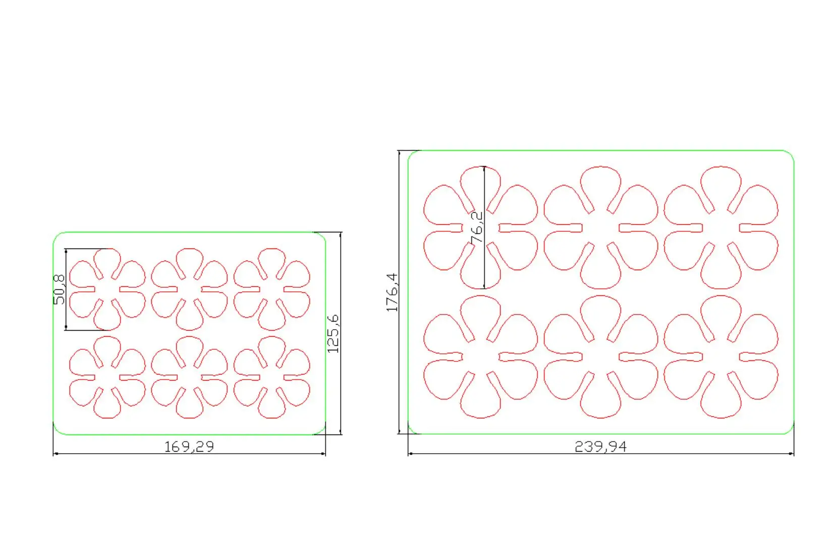 

Diversified Customization Of Wooden Cutting Molds