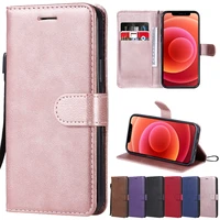 luxury pu wallet case for iphone apple 13 12 mini 11 pro xs max xr x 8 7 6 6s plus 5 5s se 2022 classic flip protect phone cover