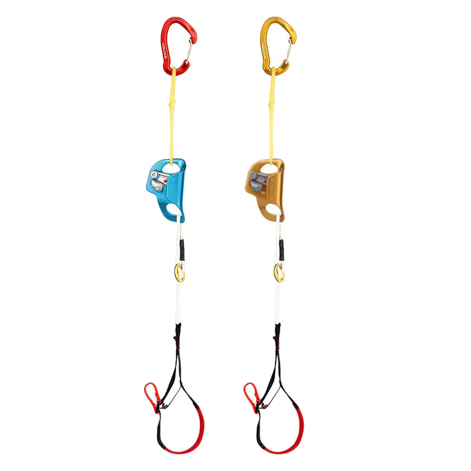 

Rock Climbing Hand Ascender Rope Foot Loop Ascender for Expedition Caving