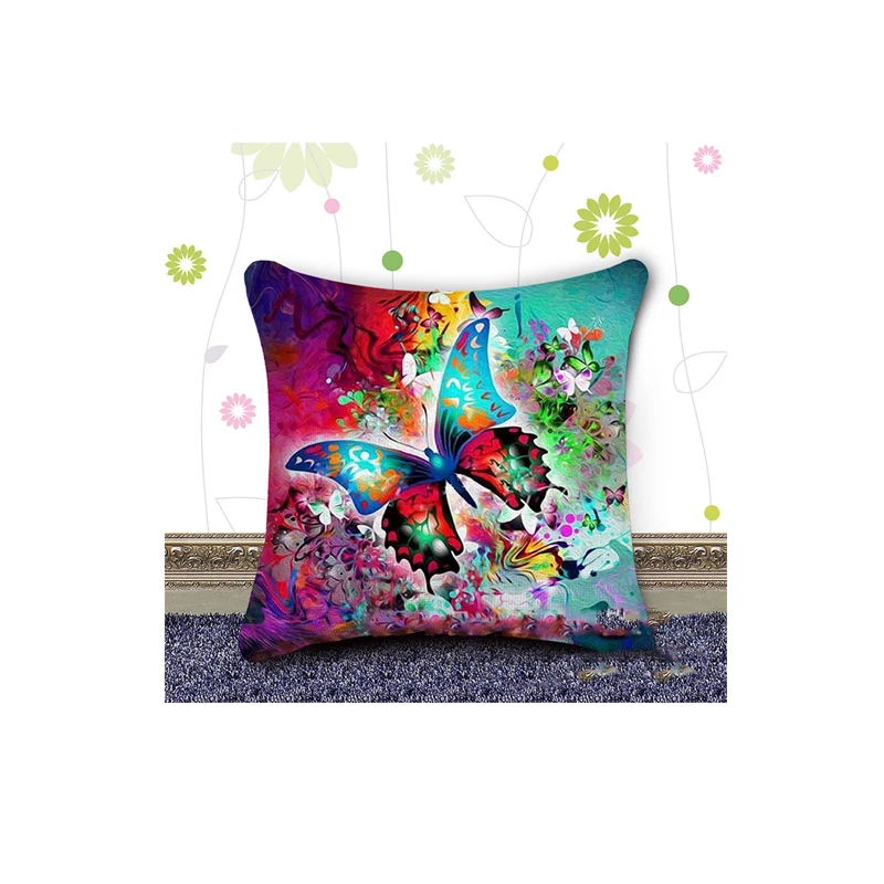 

Новинка Алмазная картина 5D "сделай сам", задняя крышка, сменная подушка, чехол, симпатичная мультяшная мозаика, Набор для вышивки крестиком, ...