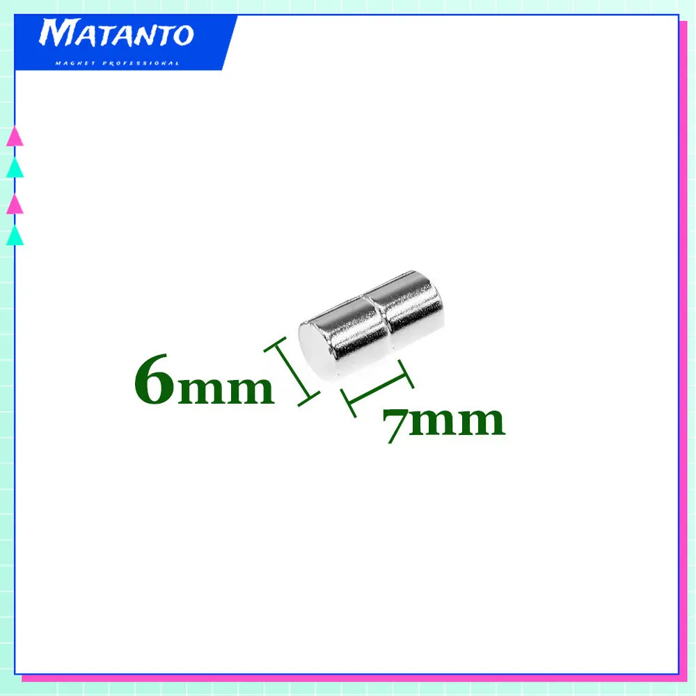 Неодимовый магнит NdFeB Круглый сверхмощный сильный постоянный магнитный диск imanes