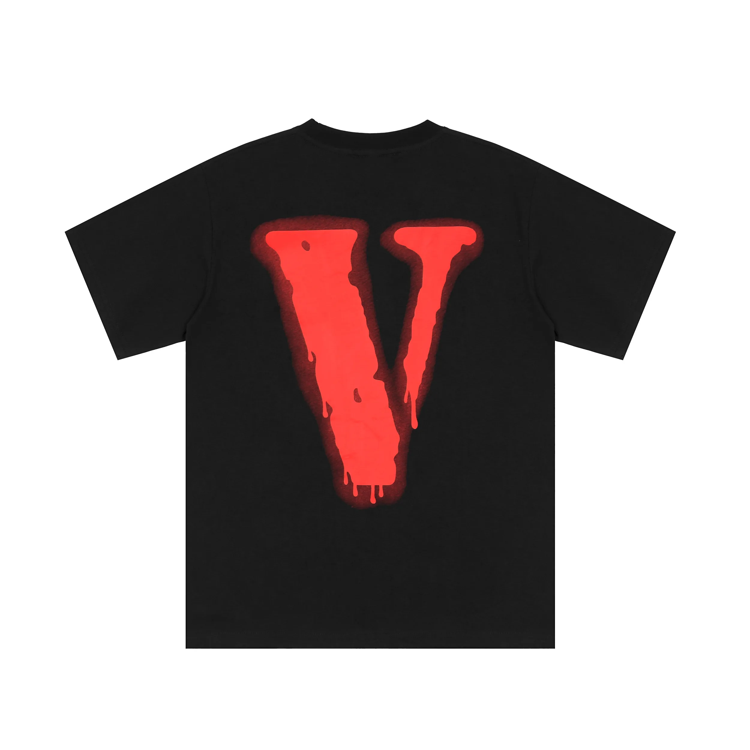 

Повседневная модная футболка VLONE для мужчин и женщин, свободная футболка из натурального хлопка с круглым вырезом и принтом в уличном стиле,...