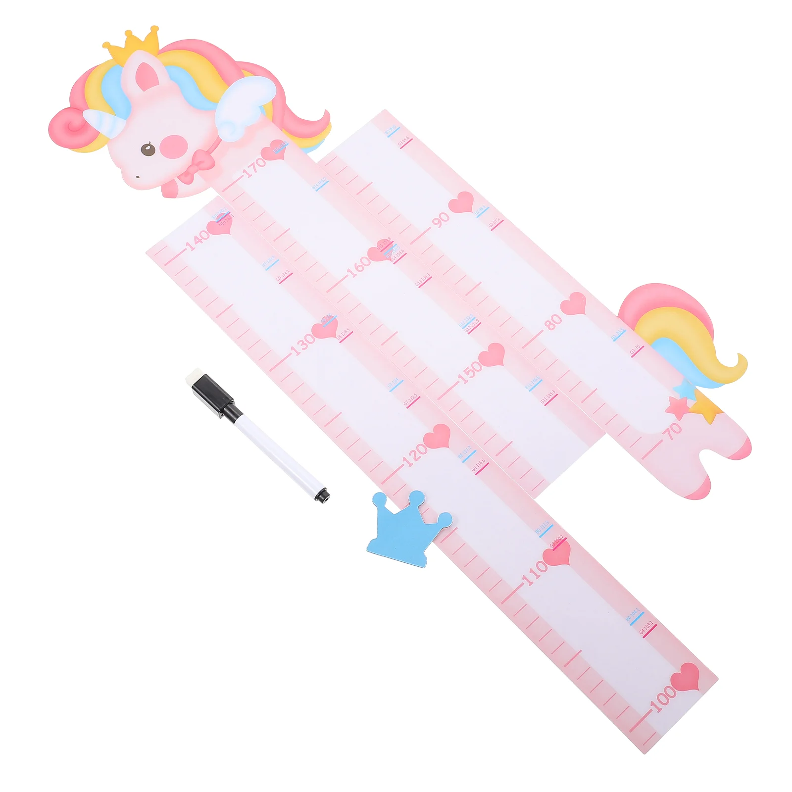 

Height Growth Ruler Wall Chart Sticker Children Decor Baby Animal Kids Decal Removablemural Nursery Room Cling Cartoon Window