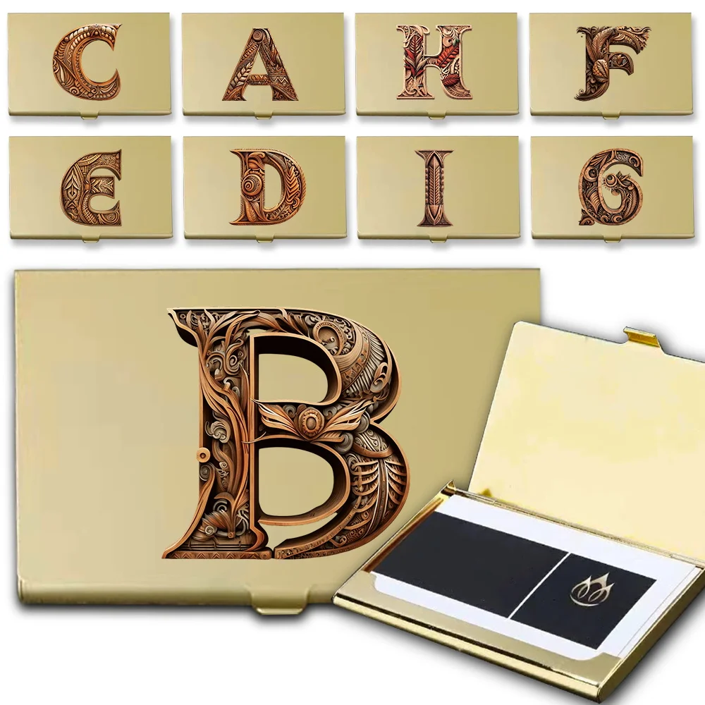 Водонепроницаемая металлическая визитница портативный органайзер для визиток