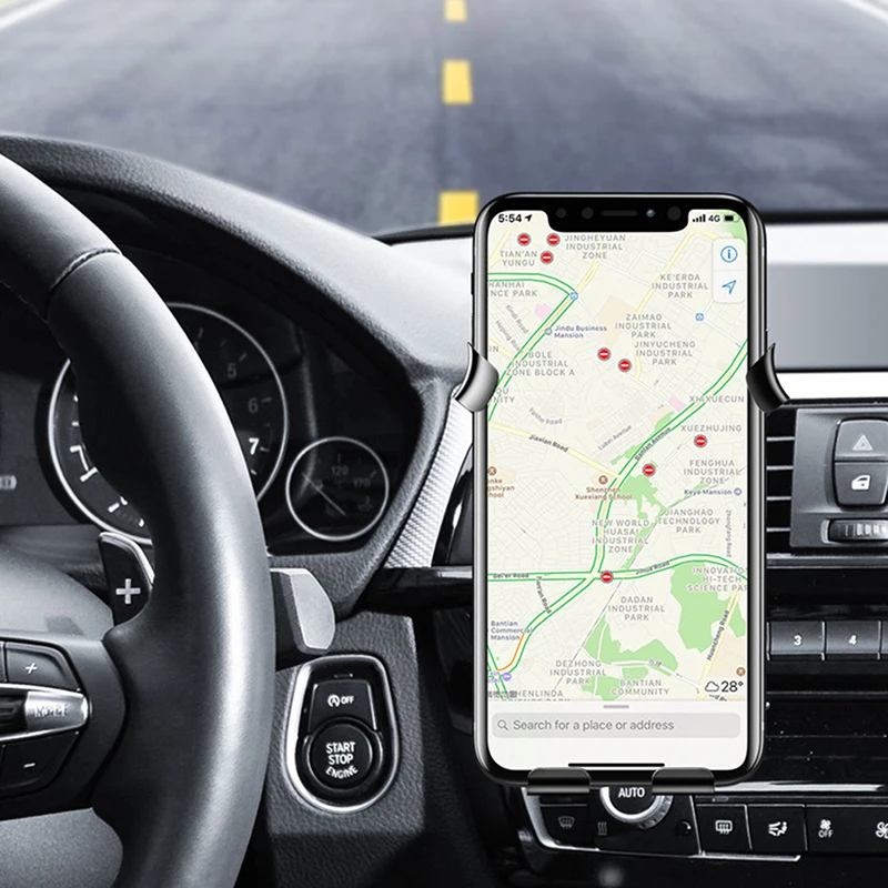 

Автомобильный держатель телефона для IPhone/Samsung Автомобильный держатель для телефона с креплением на вентиляционное отверстие