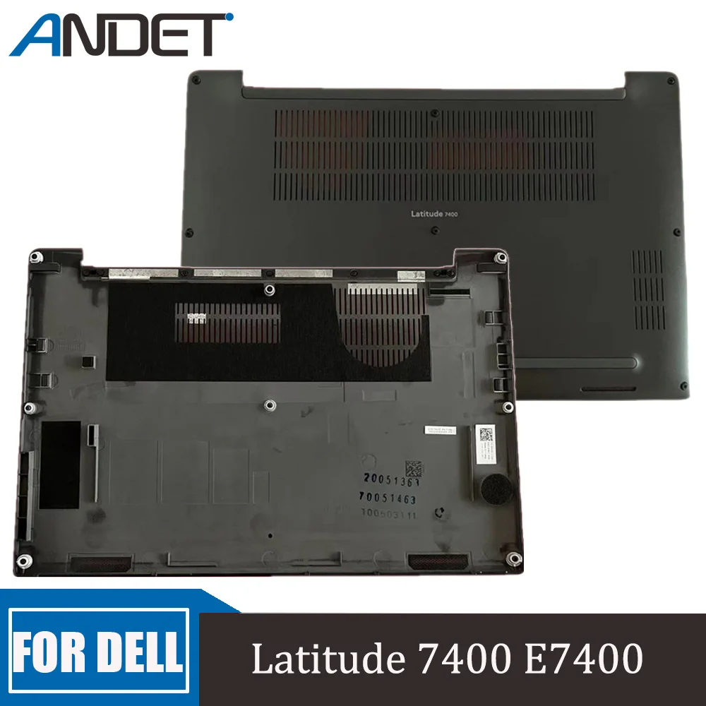 

Новый оригинальный чехол для ноутбука Dell Latitude 7400 E7400, нижняя крышка корпуса, черная Базовая крышка V532K 0V532K