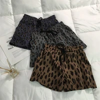 sexy booty shorts women summer loose leopard print shorts korea shorts casual lady elastic waist beach short pants %eb%b0%98%eb%b0%94%ec%a7%80 2022 new