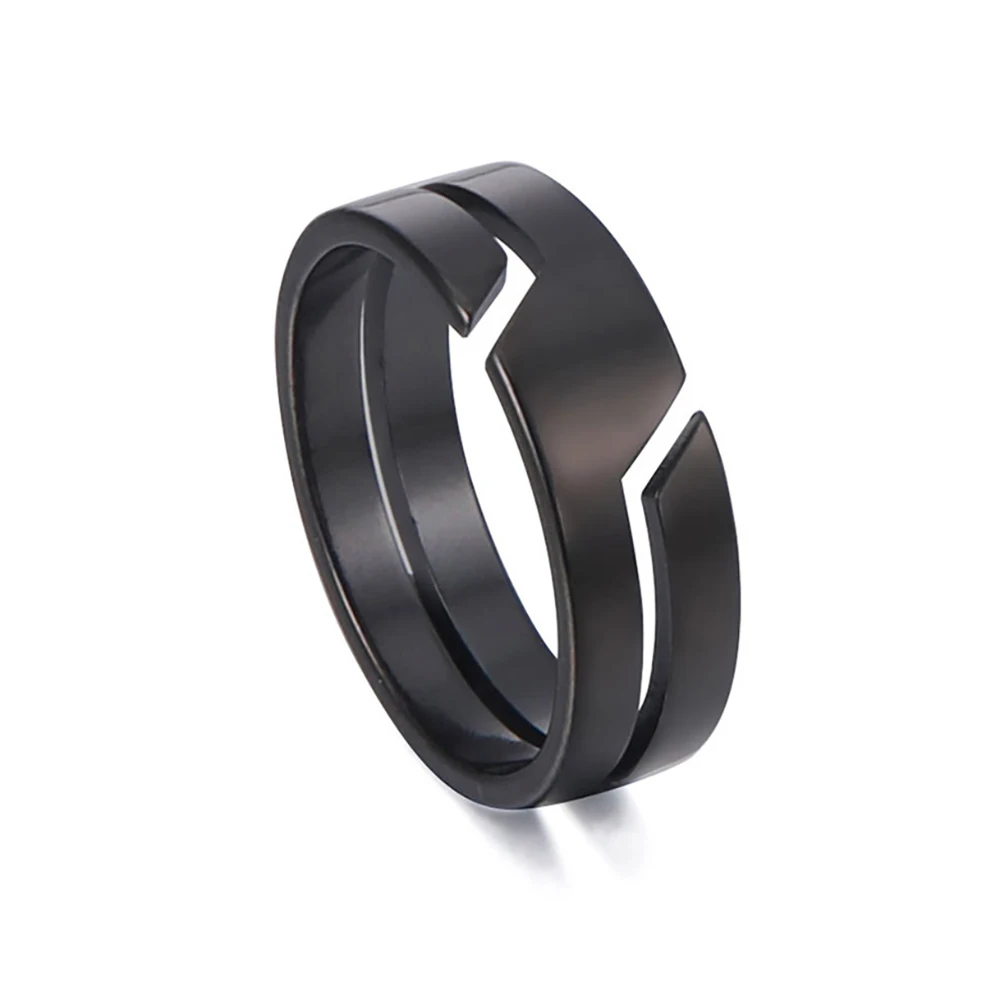 

Fashion Minimalist Braided Wave Rings for Women Simple Celtic Knot Cross Hollow Personality Trend Rings for Couple Wedding Ring