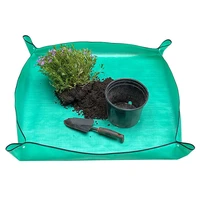 gardening mat waterproof soil changing pad succulent plant mixing soil for pot turning planting operation flower mat