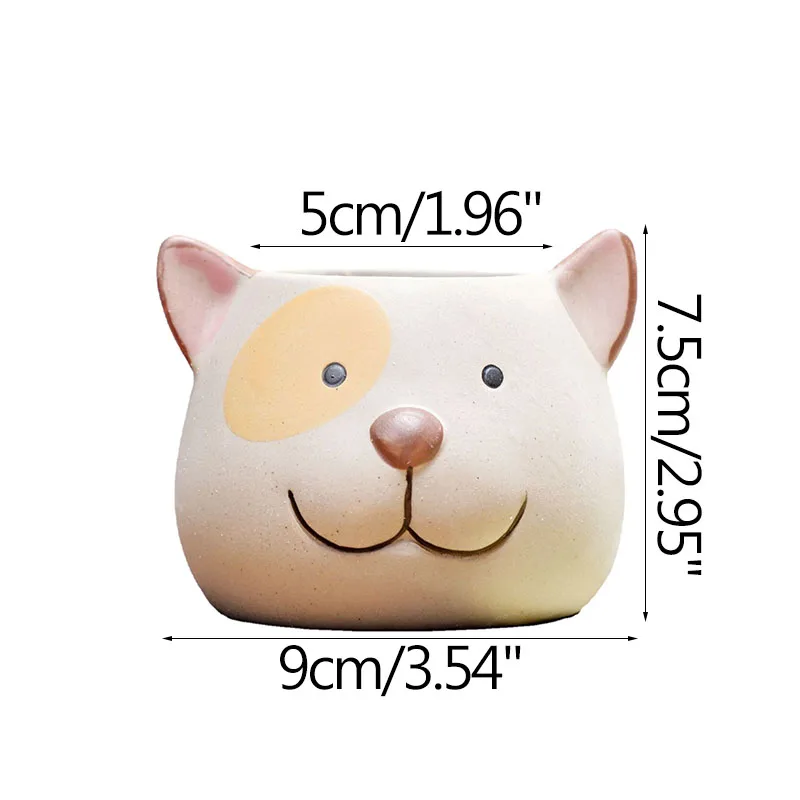 Strongwell искусственный цветочный горшок ручной росписи милая панда животное