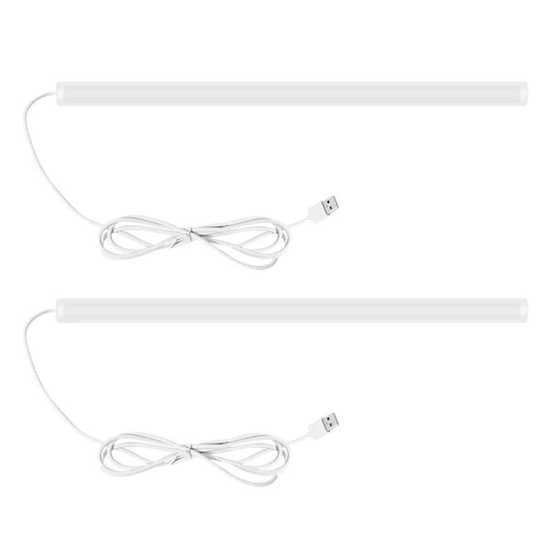 

USB Reading Light Bar Press Switch Dimmable Light Belt For Cloakroom/Cabinet/Book Shelf/Reading