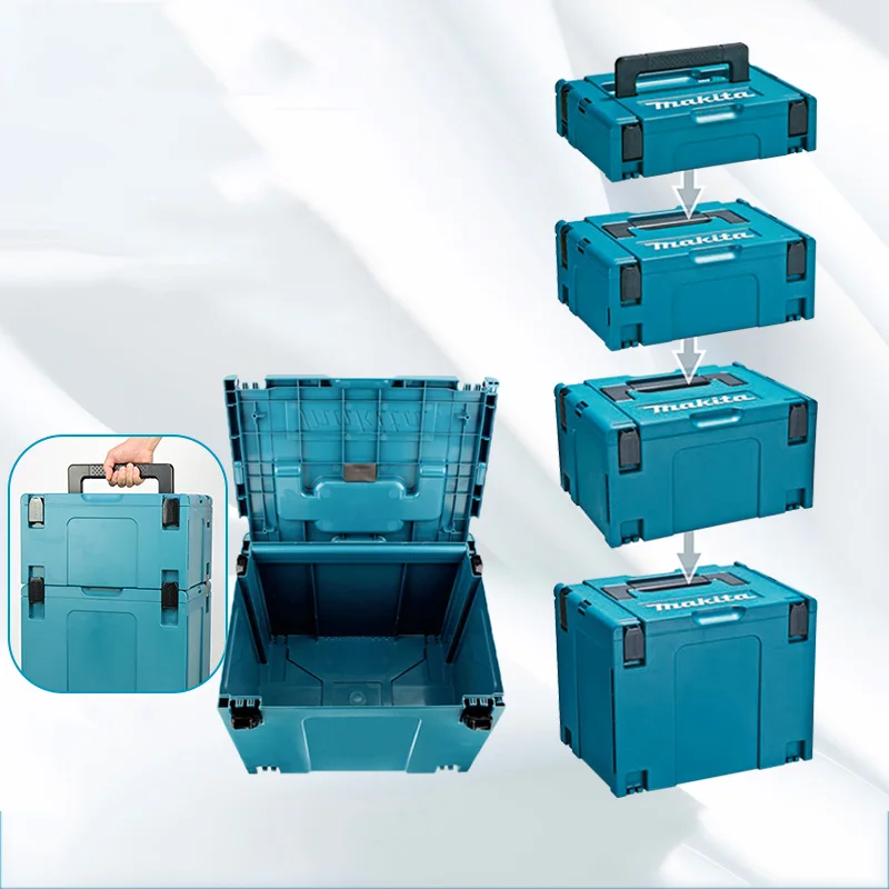 Trolley Stackable Tool Box Mechanic Wheel Container Transport Case Tool Box Without Tool Werkzeugkoffer Team Bag Hardware