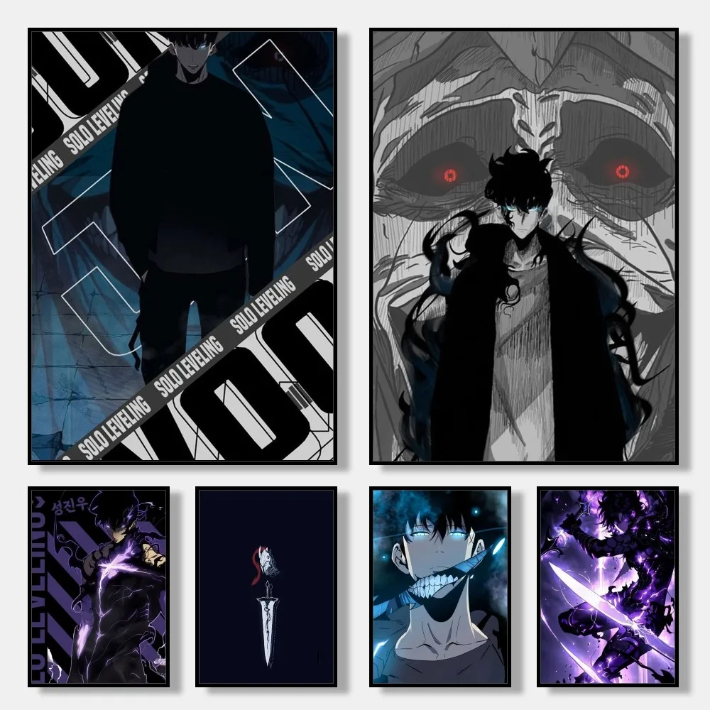 Настенный плакат S-Solo L-Leveling