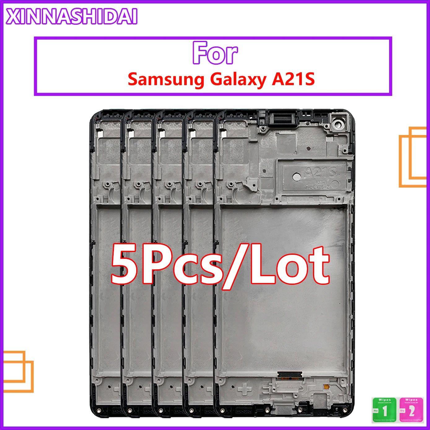 

5 шт./лот 100% протестирован для Samsung Galaxy A21S A217F A217 сенсорный экран дигитайзер дисплей для Galaxy A21S LCD A217F/DS A217H