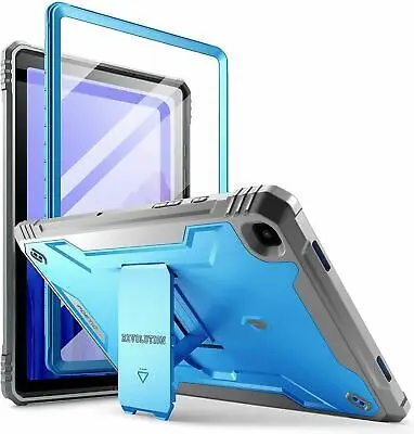 

LY Tab A7 (2020) Tablet Case,Poetic with Kicks-tand Cover Blue