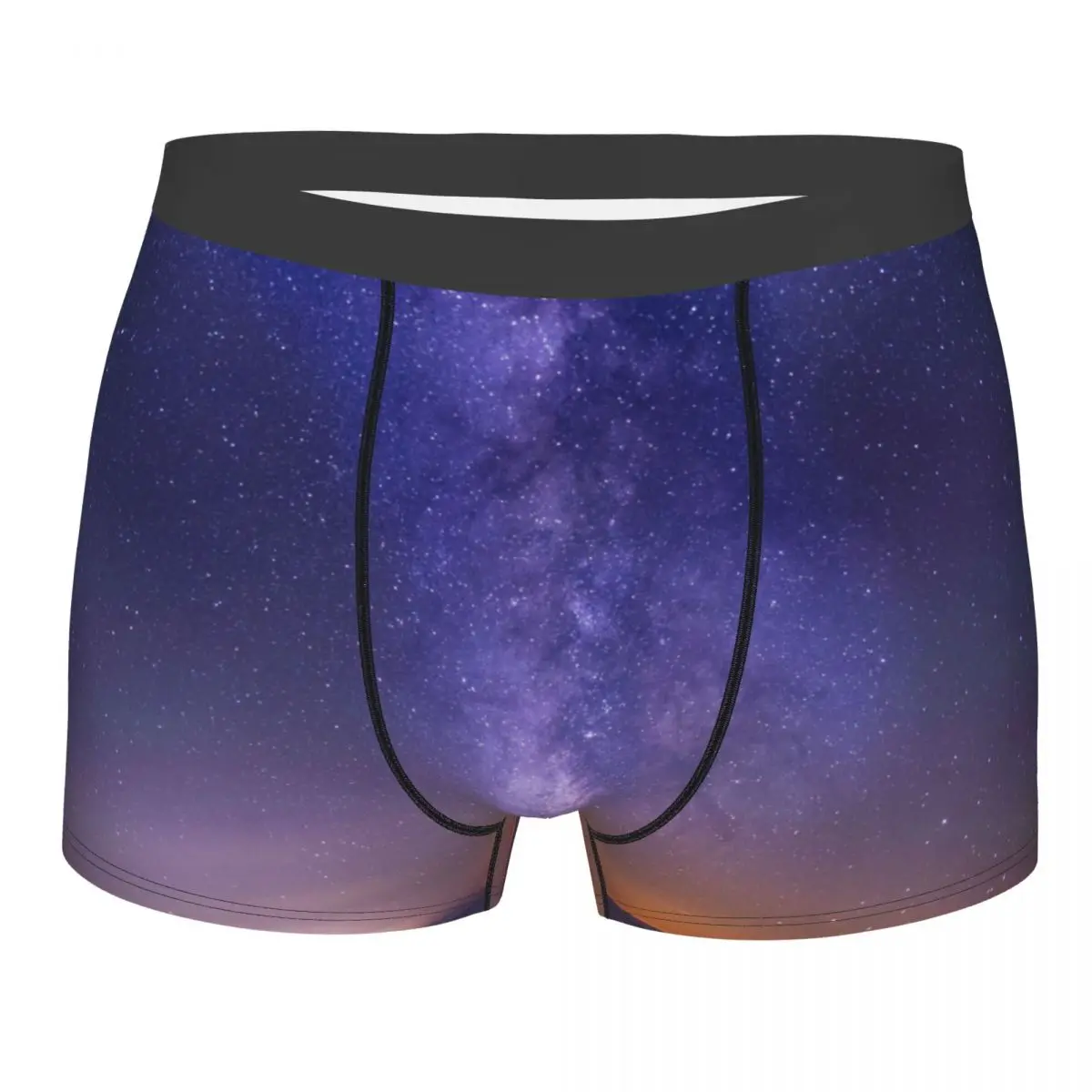 

Underwear Men Boxers Sea Sky Filled With Stars Sexy Boxer Underwear Male Panties Underpants Boxershorts Homme