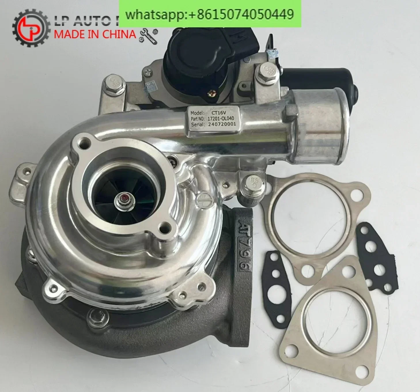 HILUX пикап LAND CRUISER 90 PRADO VAN 3 0 KUN26 1KD 1KD-FTV двигатель турбонагнетатель для TOYOTA 17201-0L040