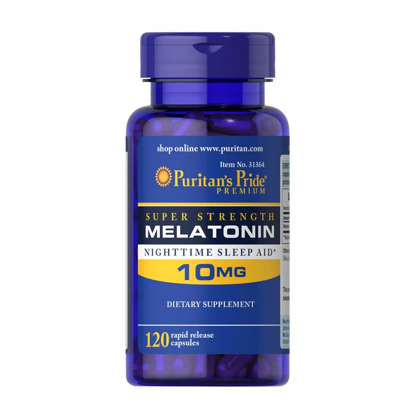 

Melatonin Original 10mg*120Caps Improve Sleep Quality And Prolong Sleep Time