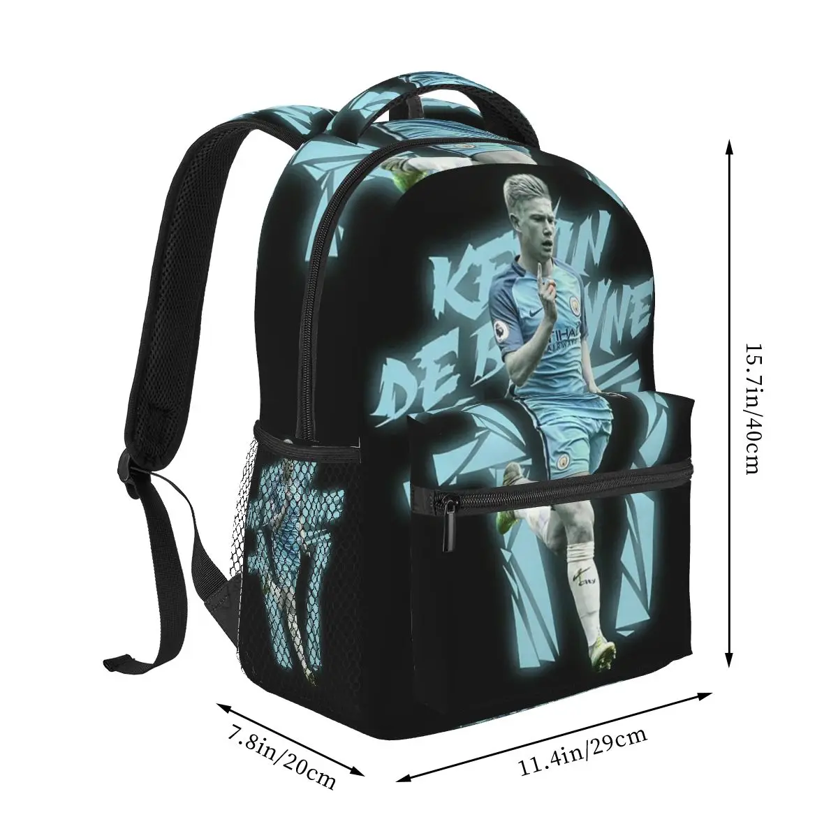 Дизайнерские рюкзаки для мальчиков и девочек Kevin De Bruyne детские школьные сумки