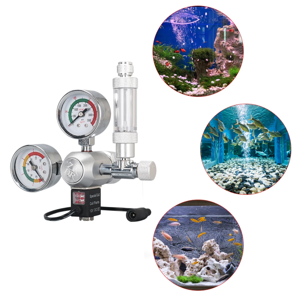 

Aquarium DIY CO2 generator system kit CO2 generator, bubble counter diffuser with solenoid valve,For / Aquatic plant growth