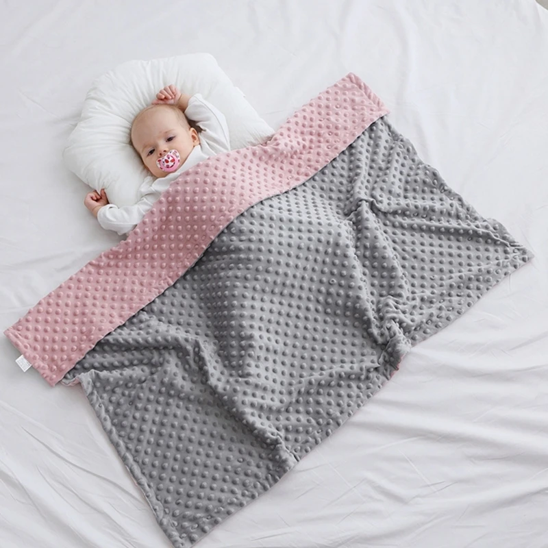 

Детское одеяло в горошек, мягкое и удобное многофункциональное одеяло для сна