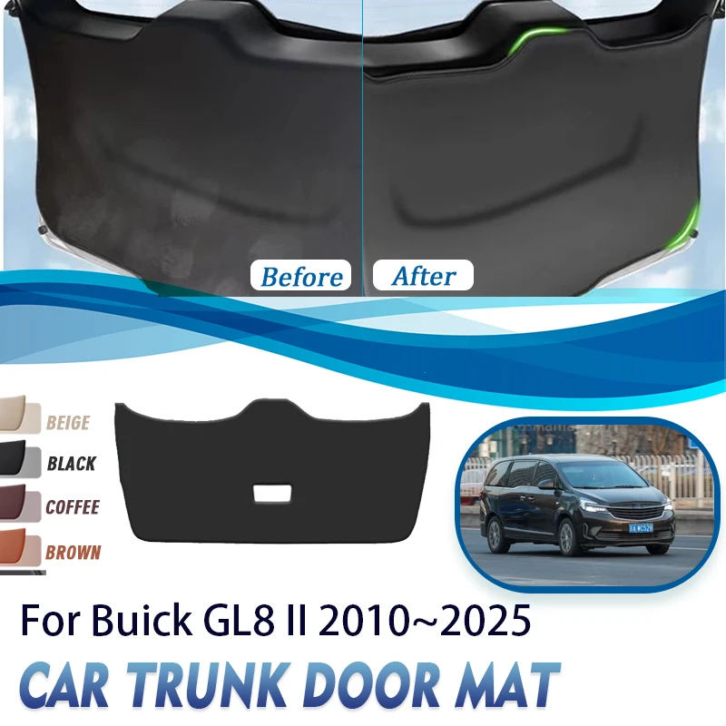 Коврик для задней двери БАГАЖНИКА АВТОМОБИЛЯ Buick GL8 II Land Business Edition MK2 2017 ~ 2025