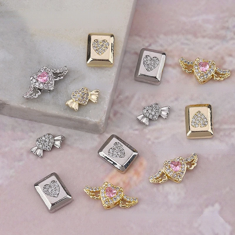 

5 шт./партия, украшения для ногтей «ангельские крылья»