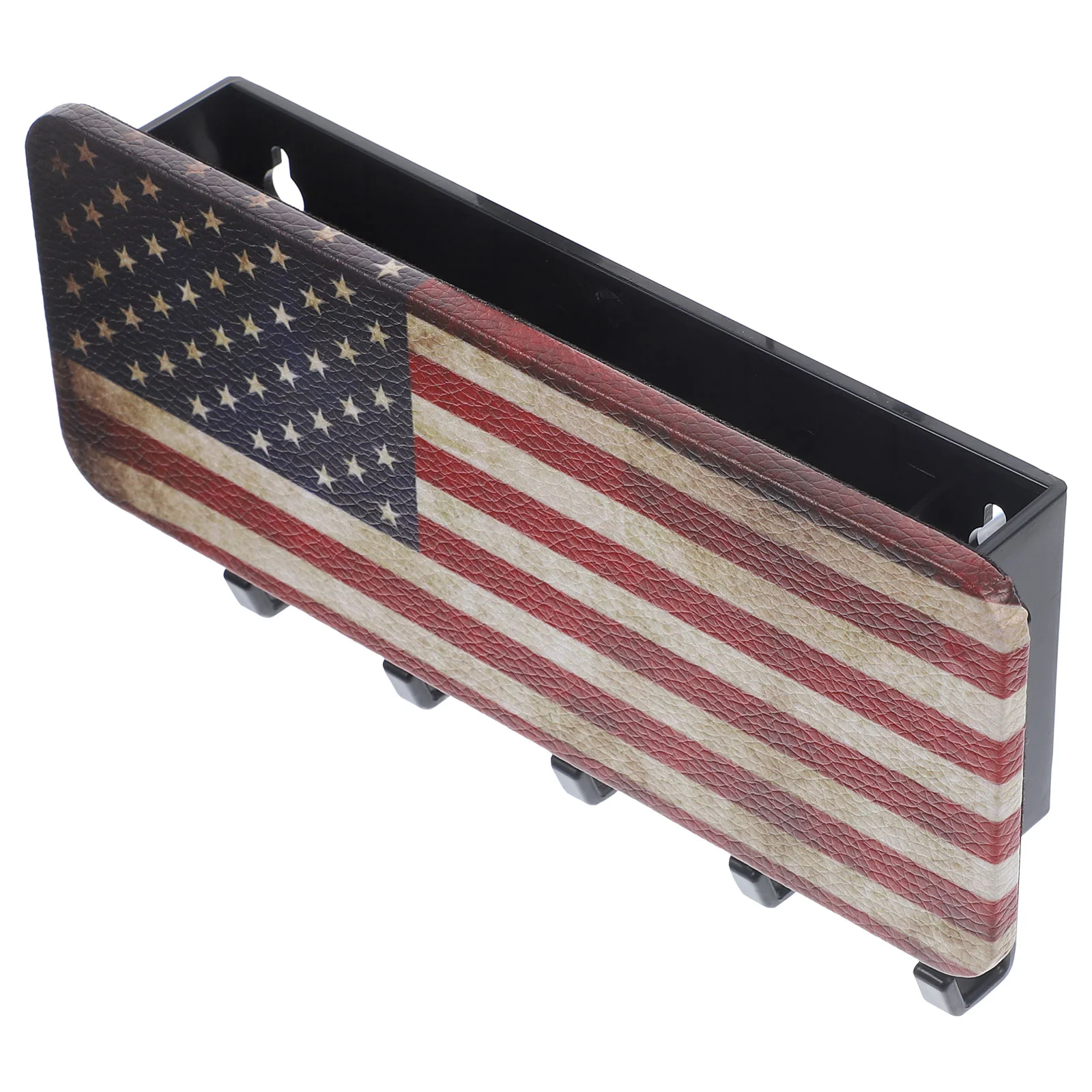 

Hanging Key Organizer Adhesive Holder For Wall Rack American Flags Hanger Metal Storage Shelf Mail With Entryway On the