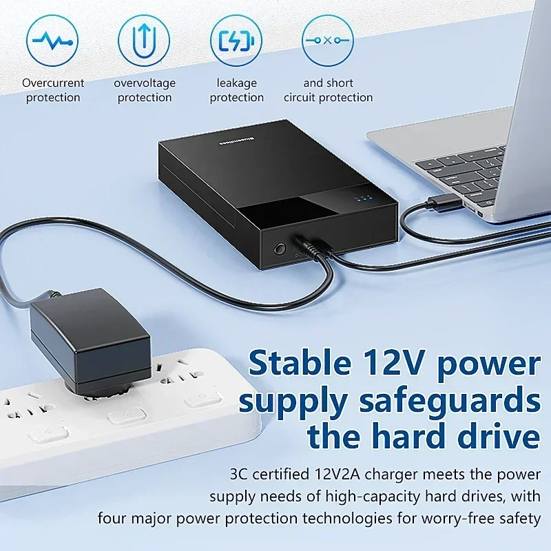 Внешний жесткий диск HDD 3 5 дюйма 2 SATA на USB 0 Мб/с 20 ТБ