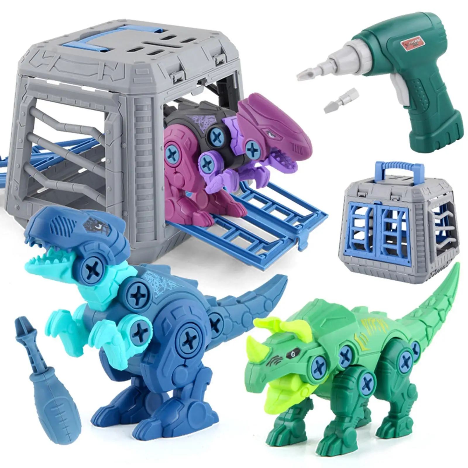 

Dinosaur Assembly DIY Toy Assembling Dinosaur Model Toy Set for Birthday Children