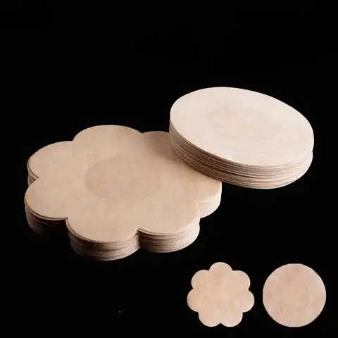 10/20/50Pcs Women's Invisible Breast Lift Tape Overlays on Bra Nipple Stickers Chest Stickers Bra Nipple Covers Accessories