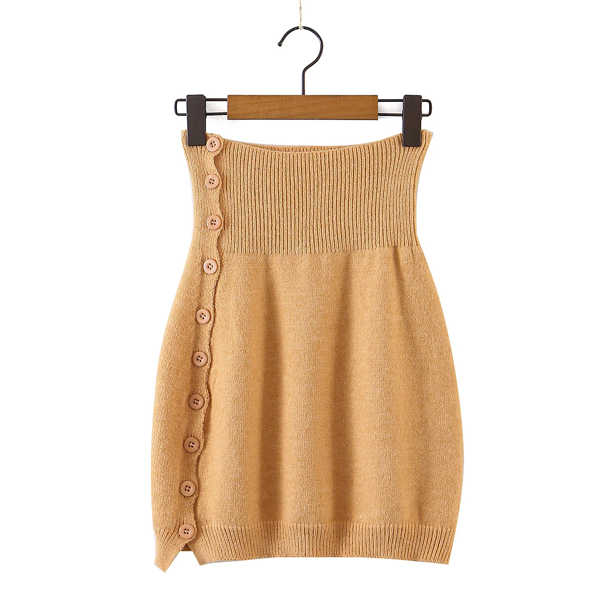 

JC·KILIG 2022 Spring and Autumn New Women's button Knit Skirt L6085