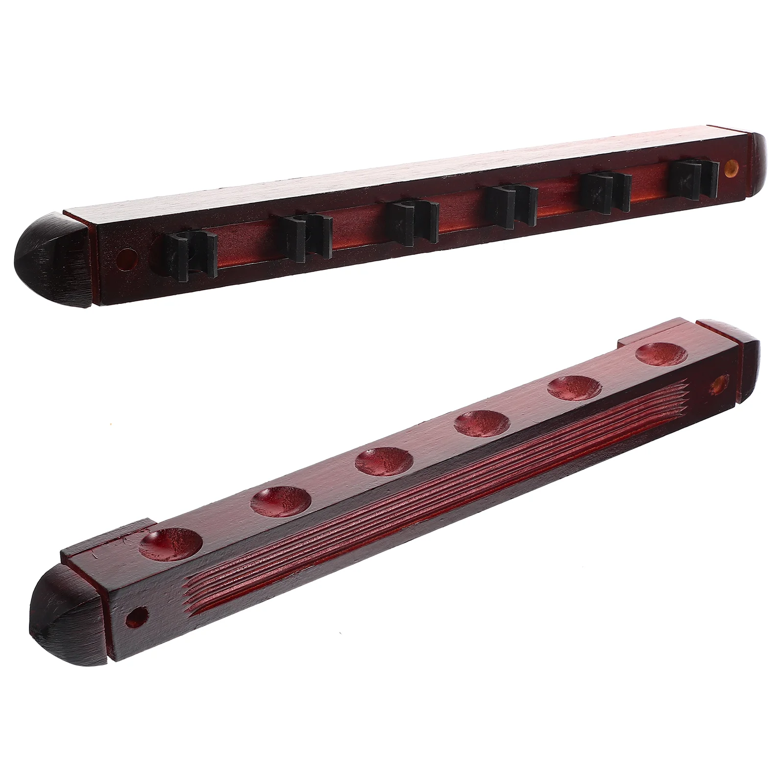 

1 Set of Billiard Rack Decorative Holder Multi-Hole Pole Rack Collection Stand