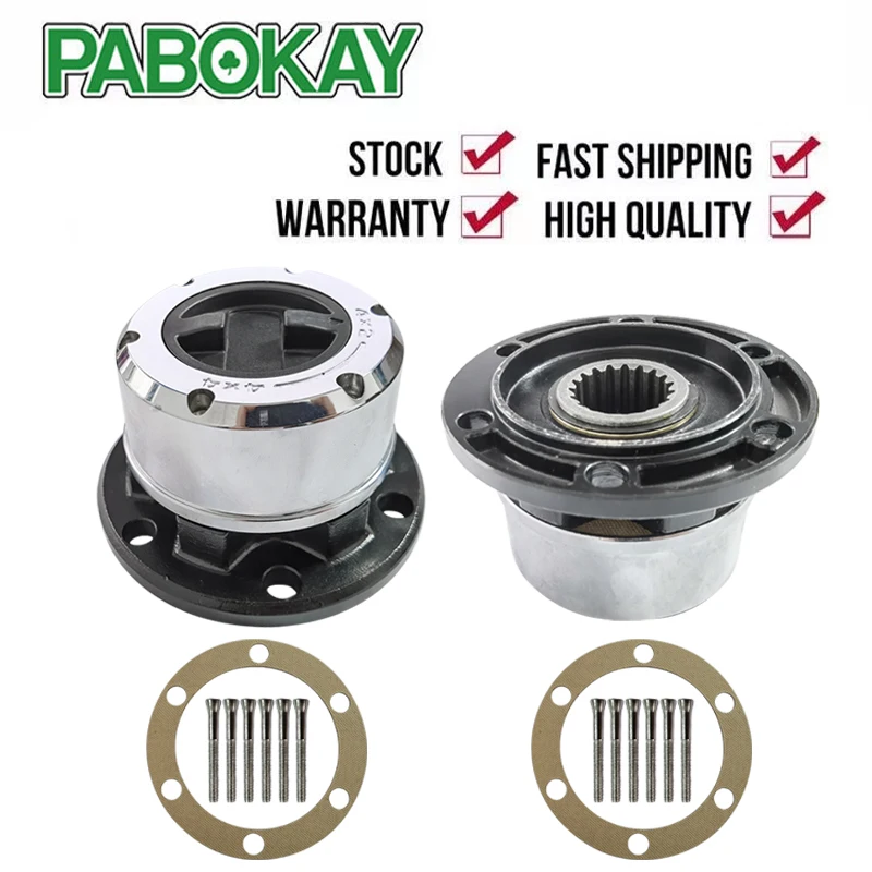 2 шт. x AVM417 свободные ступицы блокировки колеса для jeep Ford chevy dodge old trucks warn9072