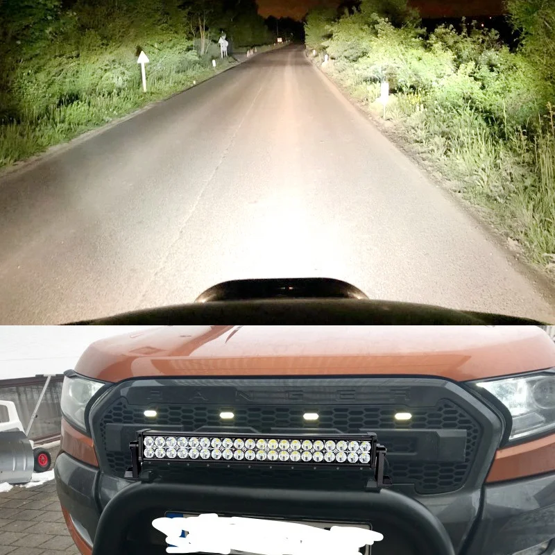 Прямой внедорожник 22 дюйма 32 42 52 12 В 24 для внедорожника автомобильная Внутренняя