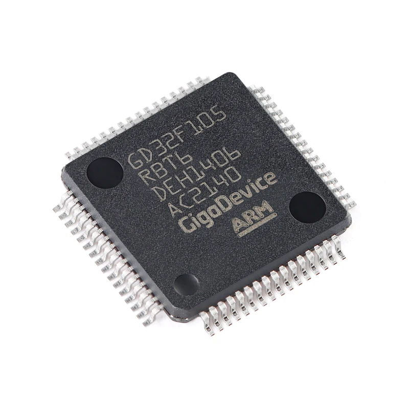 

10PCS/Pack original GD32F105RBT6 LQFP-64 ARM Cortex-M3 32-bit microcontroller -MCU chip