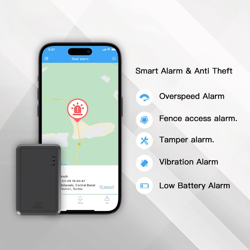 Фото ZOOBII P8-W Mini 4g режим энергосбережения GPS трекер беспроводное устройство портативный GPS трекер с сильным магнитом №3