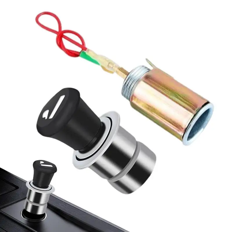 Автомобильная Зажигалка для сигарет, 12 В/24 В