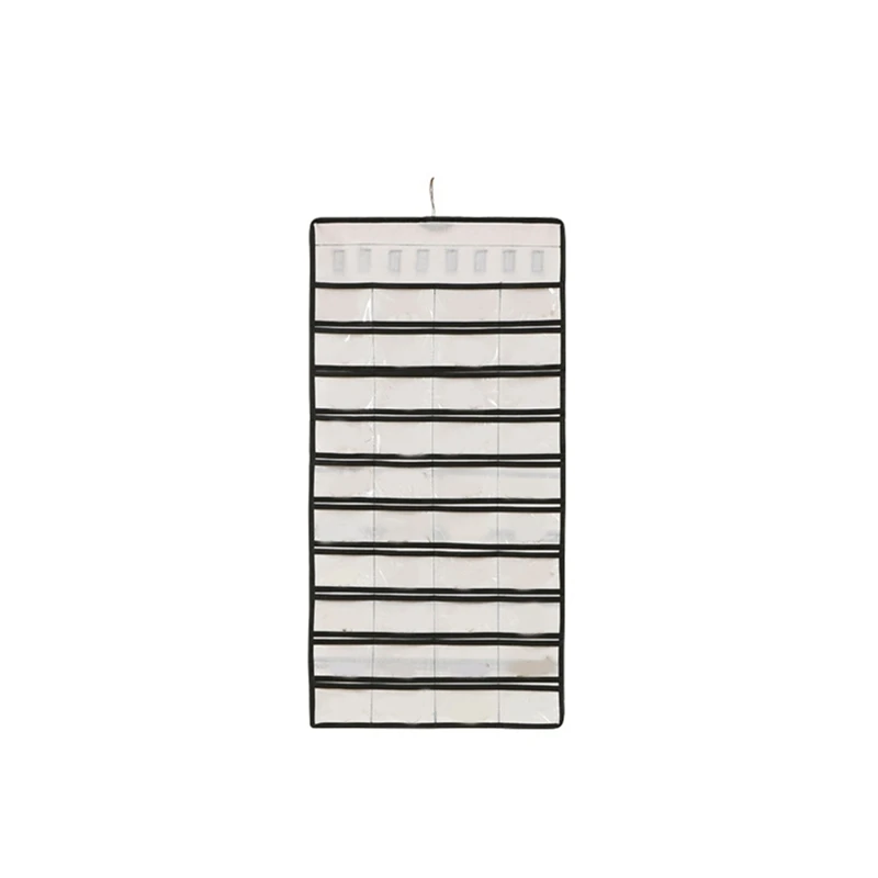 

Storage Bag Jewelry Storage Hanging Bag Dustproof Storage Box Non-Woven Double Sided Necklace Jewelry Organizer Bag
