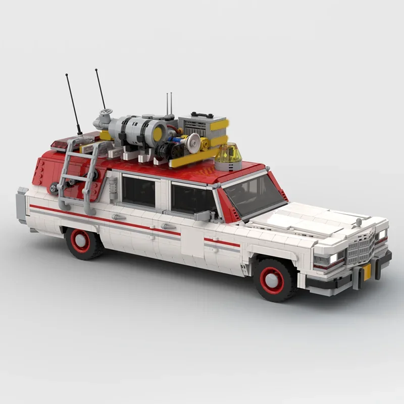 3402 детали MOC Ecto 1 Reboot Movie: Модель-конструктор, развивающие строительные блоки, идеи для творчества, обучающие кирпичики, подарки на праздники и день рождения (art.: 3920db4d84ec2) - 3920db4d84ec2