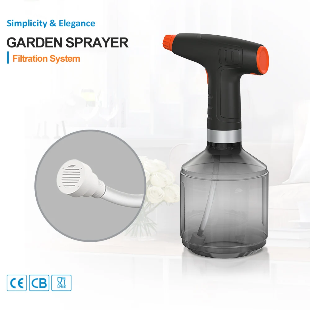 

Electric Garden Sprayer 1.5L Electric Plant Mister Spray Bottle for Garden Watering Can Spritzer Automatic Plant Watering Device