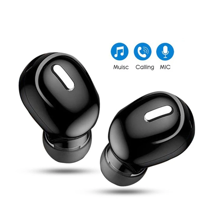 

Bluetooth-наушники-вкладыши, беспроводные наушники Stealth-гарнитура, стереонаушники, Спортивная игровая гарнитура X9