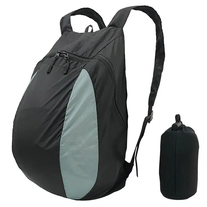 Headgear Backpack Riding Helmet Bag Foldable Motorcycle Seat Pack Waterproof Outdoor Travel Fitness Basketball Sneakers Bag