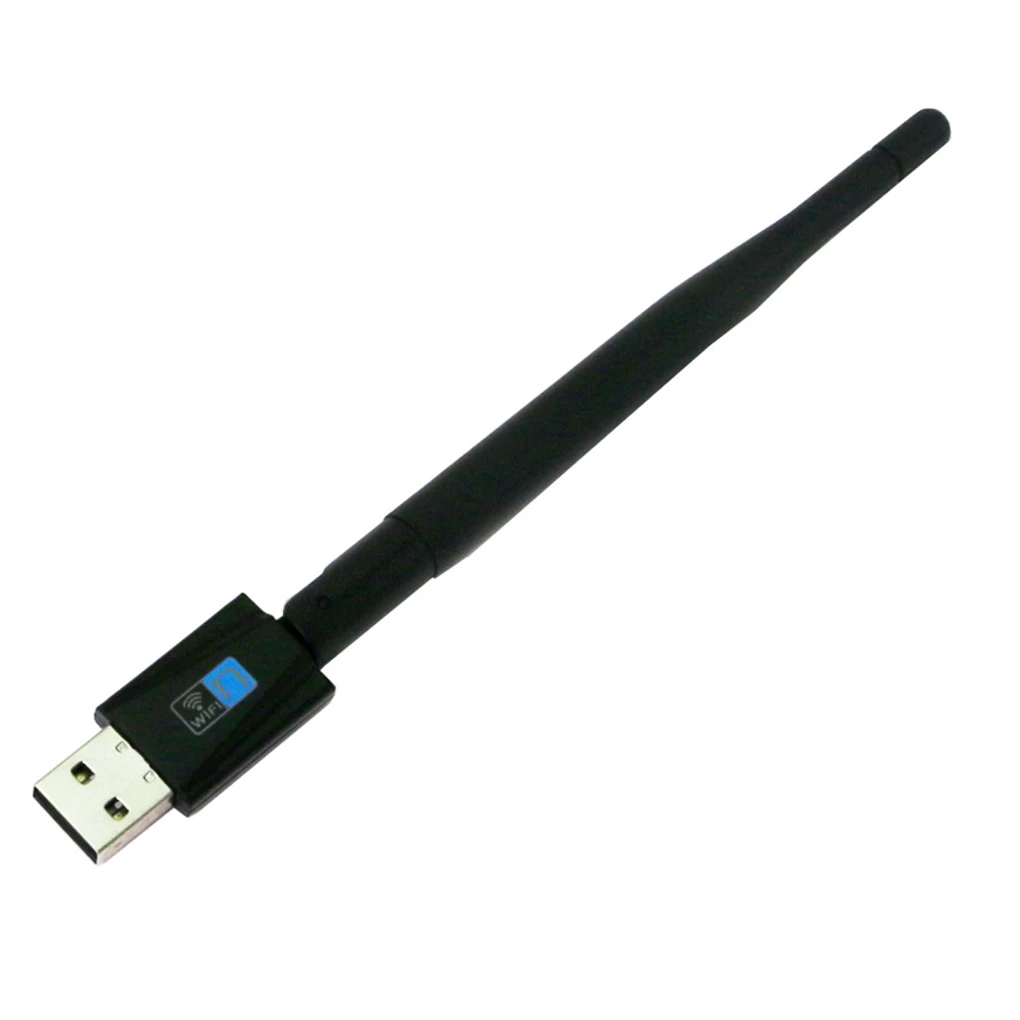 

300Mbps Mini WiFi Network Card USB 2 0 WiFi Wireless Receiver LAN Adapter Dongle PC Laptop Antenna
