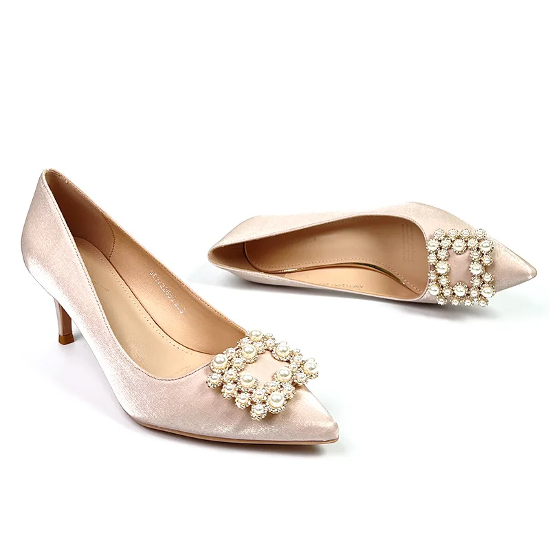 Women's Shoes With Straps Gold Heels 