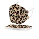 1050 шт., одноразовые маски с леопардовым принтом