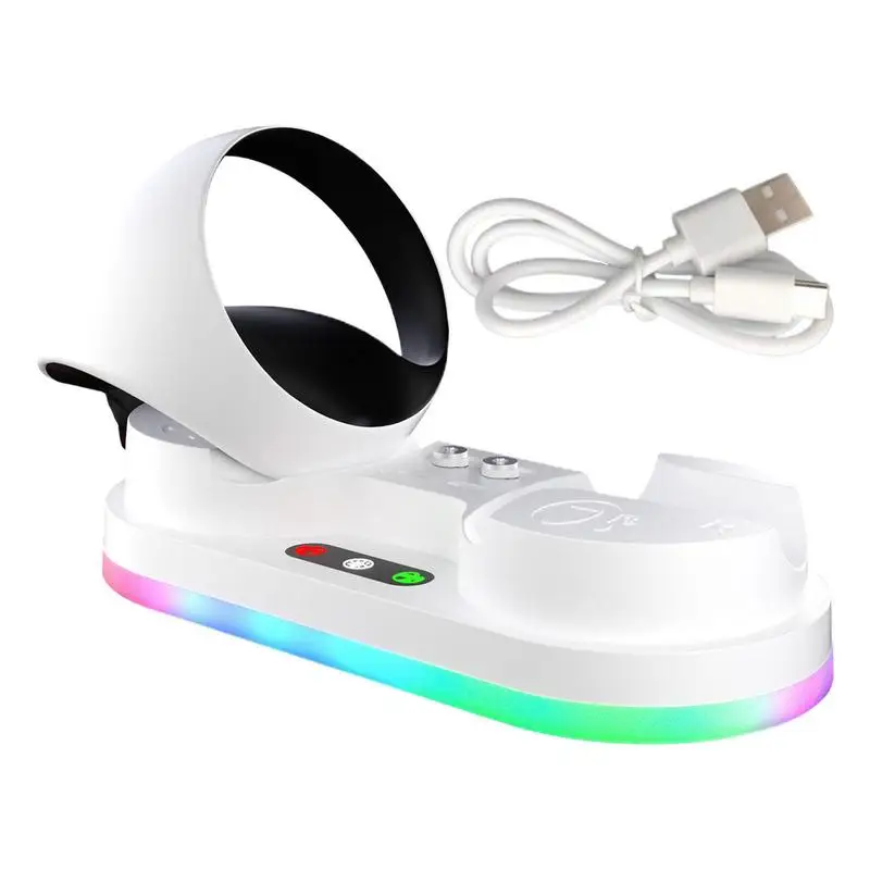 

Magnetic Absorption Vr2 Charger For Ps Vr2 For Ps Vr2 Charging Stand Can Store Glasses Headset Accessories With Display Light