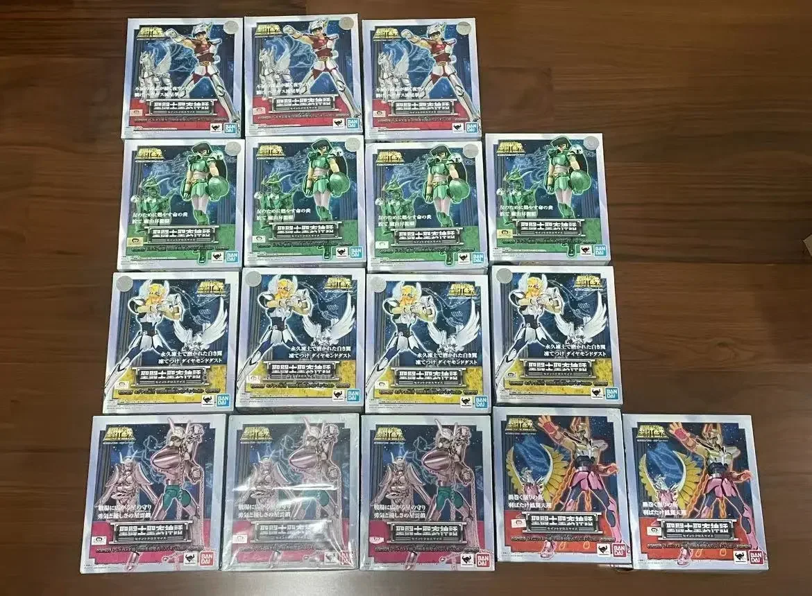 Оригинальная оригинальная экшн-фигурка в наличии Shun Seiya Hyoga Phoenix Ikki Dragon Shiryu раннее