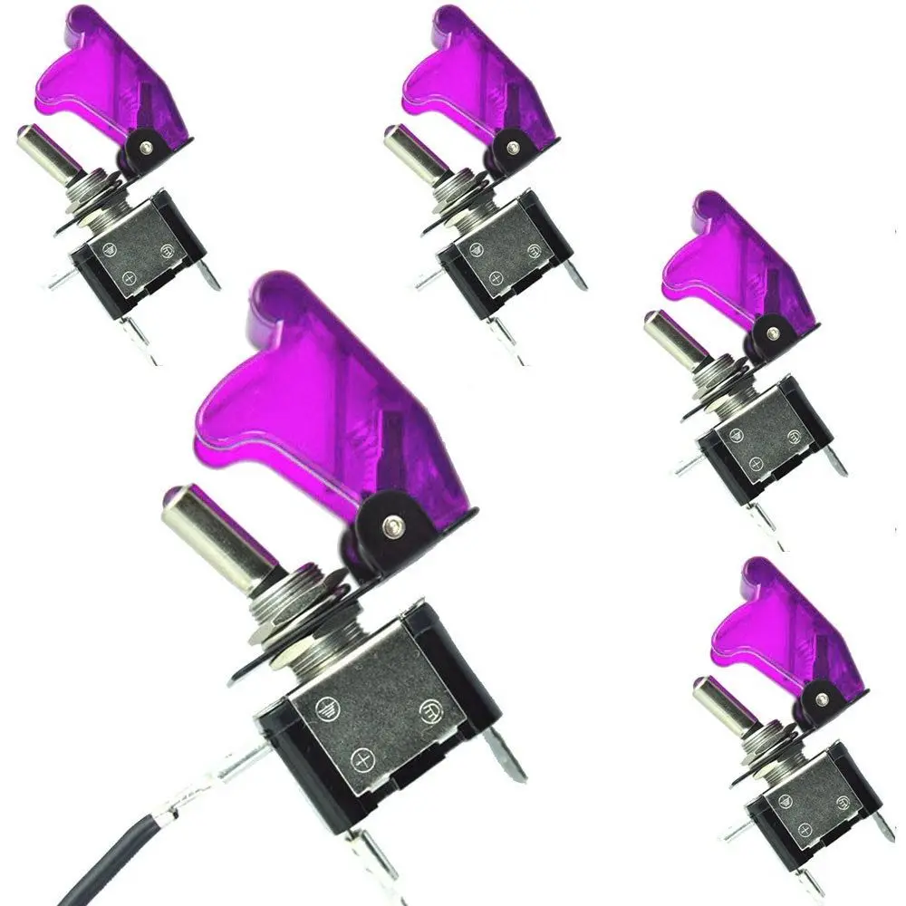 EE support 5 шт. светодиодный переключатель SPST вкл/выкл автостайлинг 12 В 20 А |