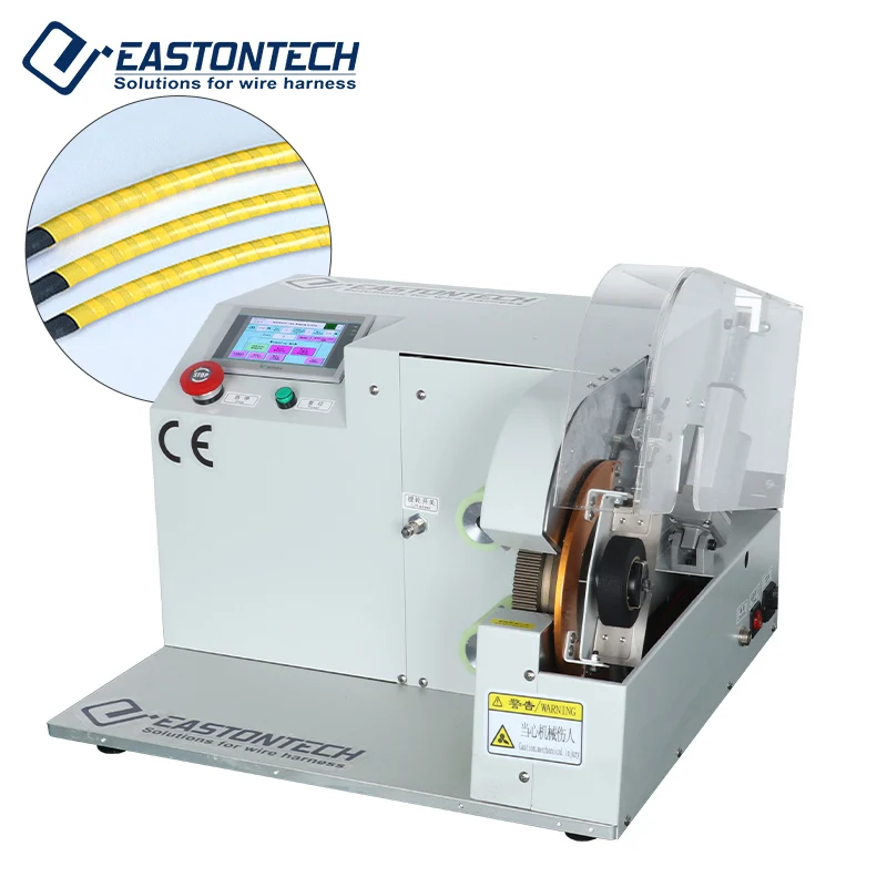 Пленочная машинка для обертывания проволочной ленты с защитным покрытием